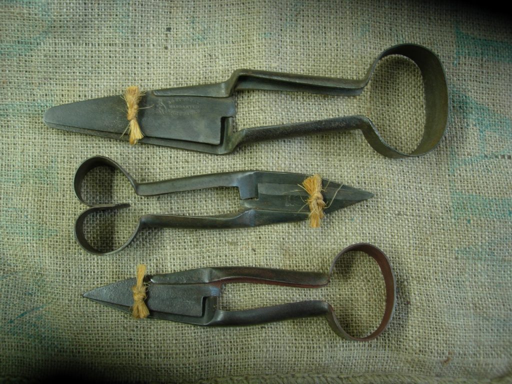 Vintage topiary shears from Somerville Dawson